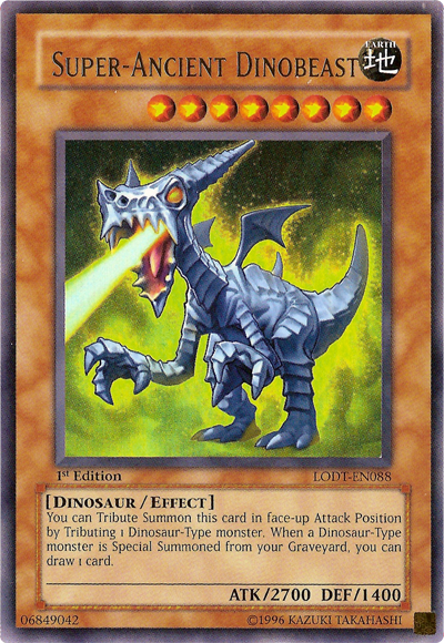 Super-Ancient Dinobeast [LODT-EN088] Ultra Rare | Odin's Place
