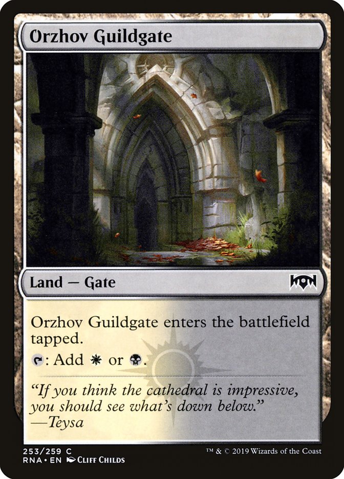 Orzhov Guildgate (253/259) [Ravnica Allegiance] | Odin's Place