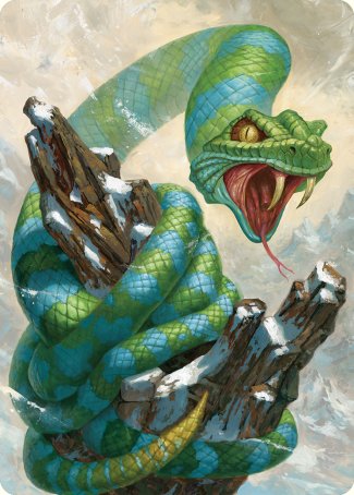 Ohran Frostfang Art Card [Commander Masters Art Series] | Odin's Place