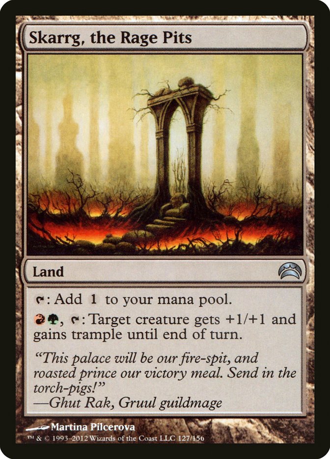 Skarrg, the Rage Pits (127) [Planechase 2012] | Odin's Place