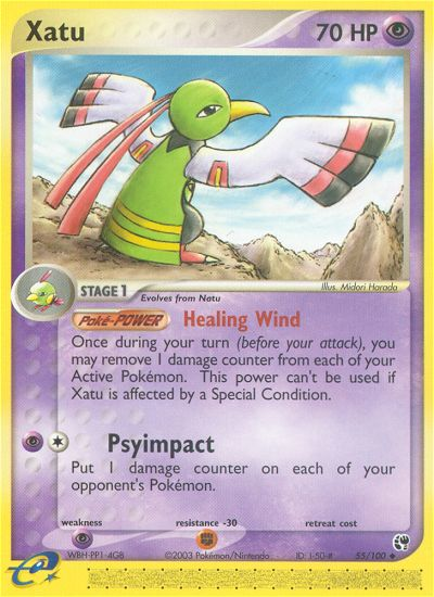 Xatu (55/100) [EX: Sandstorm] | Odin's Place