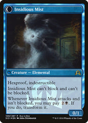 Elusive Tormentor // Insidious Mist (Buy-A-Box) [Shadows over Innistrad Promos] | Odin's Place