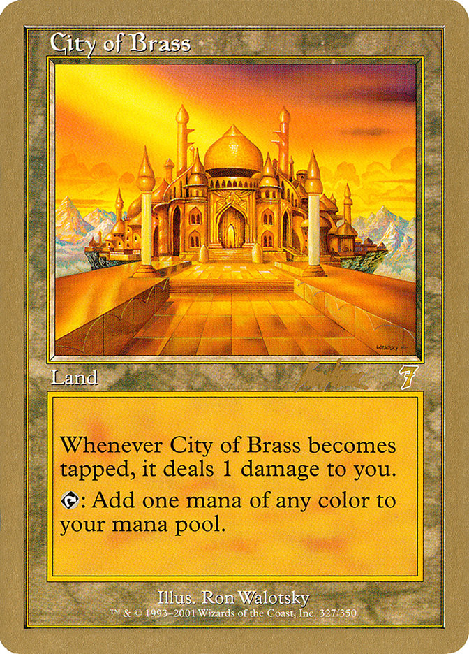 City of Brass (Brian Kibler) [World Championship Decks 2002] | Odin's Place