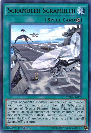 Scramble!! Scramble!! [MP14-EN037] Ultra Rare | Odin's Place