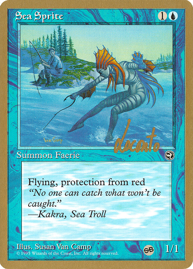 Sea Sprite (Michael Loconto) (SB) [Pro Tour Collector Set] | Odin's Place