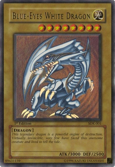 Blue-Eyes White Dragon [SDK-001] Ultra Rare | Odin's Place