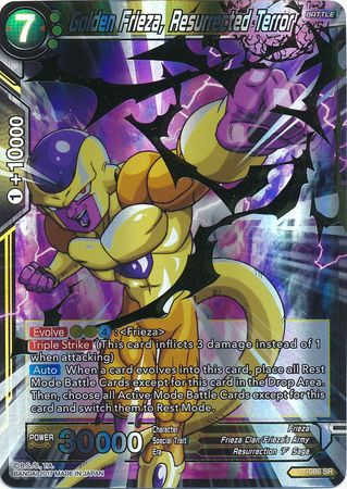 Golden Frieza, Resurrected Terror (BT1-086) [Galactic Battle] | Odin's Place