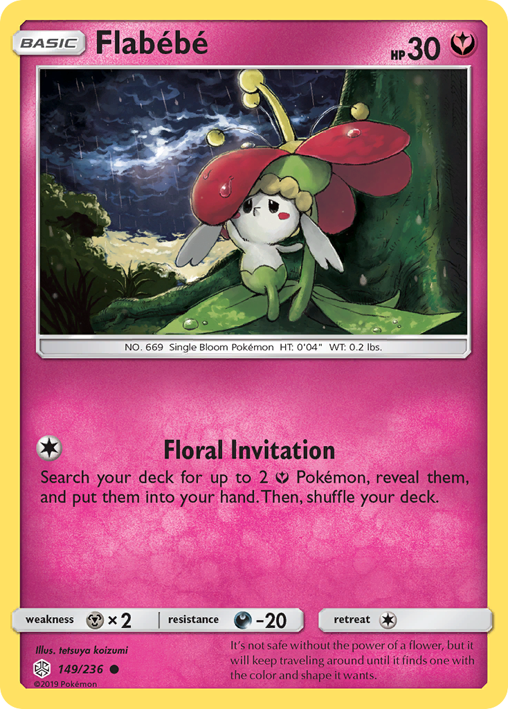 Flabebe (149/236) [Sun & Moon: Cosmic Eclipse] | Odin's Place