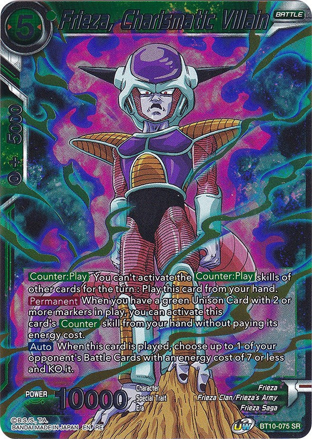Frieza, Charismatic Villain (BT10-075) [Ultimate Deck 2022] | Odin's Place
