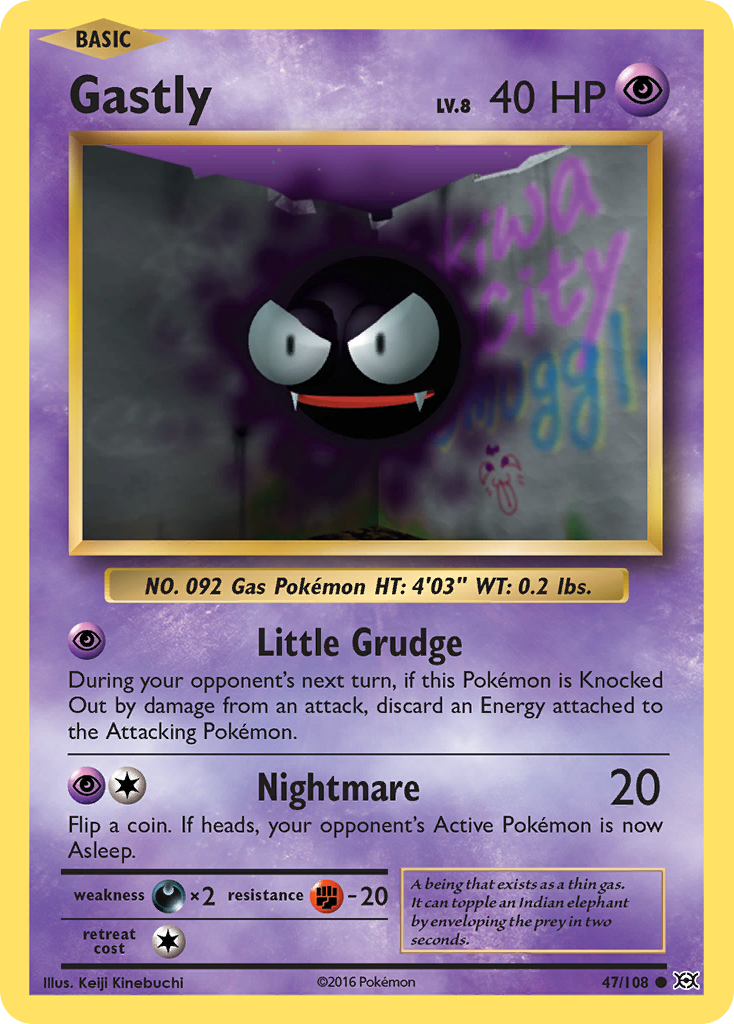 Gastly (47/108) [XY: Evolutions] | Odin's Place