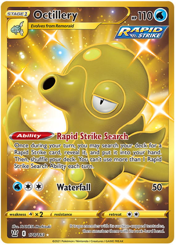 Octillery (178/163) [Sword & Shield: Battle Styles] | Odin's Place