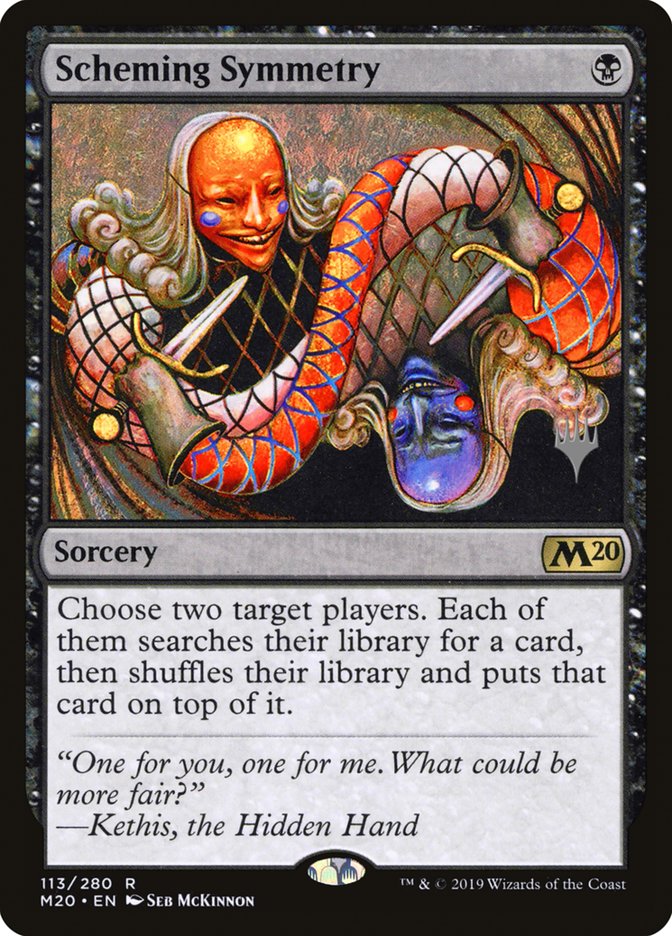 Scheming Symmetry (Promo Pack) [Core Set 2020 Promos] | Odin's Place