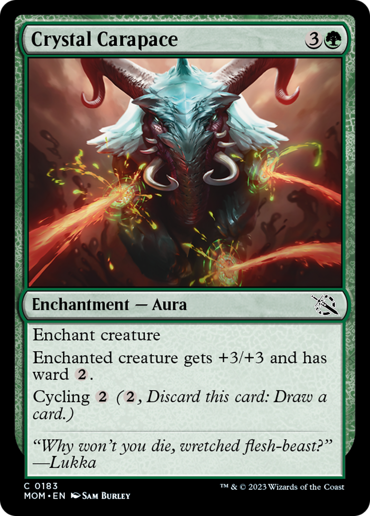 Crystal Carapace [March of the Machine] | Odin's Place