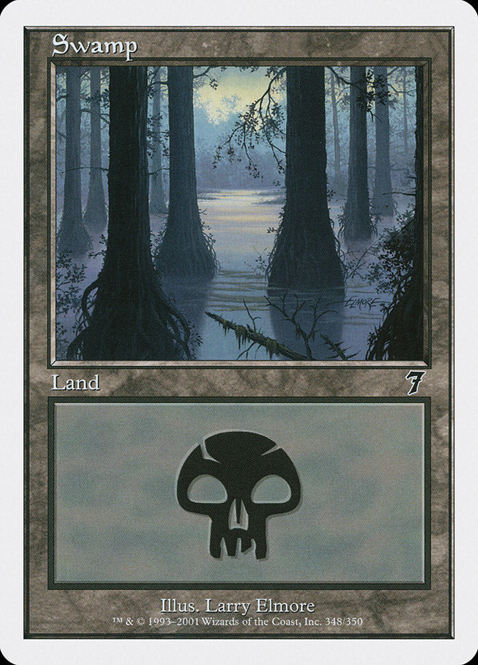 Swamp (348) [Seventh Edition] | Odin's Place