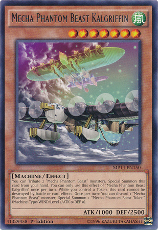 Mecha Phantom Beast Kalgriffin [MP14-EN150] Rare | Odin's Place
