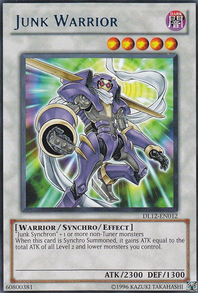 Junk Warrior (Blue) [DL12-EN012] Rare | Odin's Place