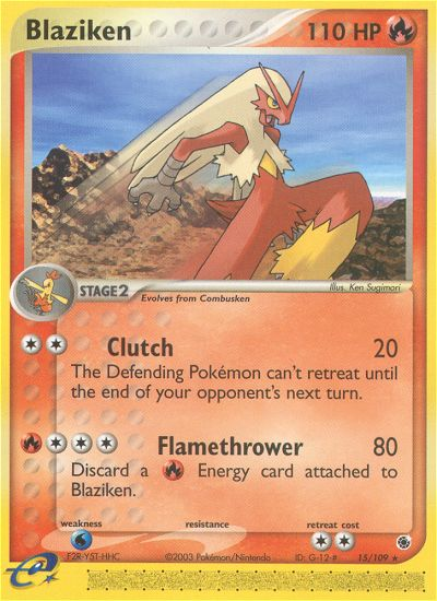 Blaziken (15/109) [EX: Ruby & Sapphire] | Odin's Place