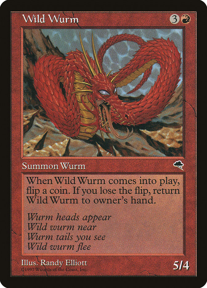 Wild Wurm (212) [Tempest] | Odin's Place