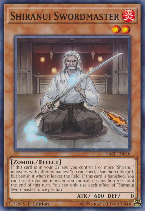 Shiranui Swordmaster [SAST-EN018] Common | Odin's Place