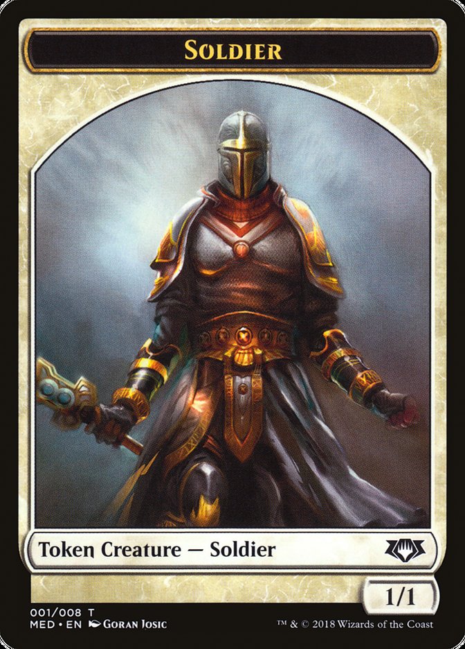 Soldier Token (1) [Mythic Edition Tokens] | Odin's Place