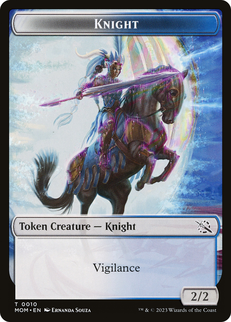 First Mate Ragavan // Knight Double-Sided Token [March of the Machine Tokens] | Odin's Place