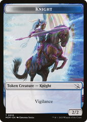 First Mate Ragavan // Knight Double-Sided Token [March of the Machine Tokens] | Odin's Place