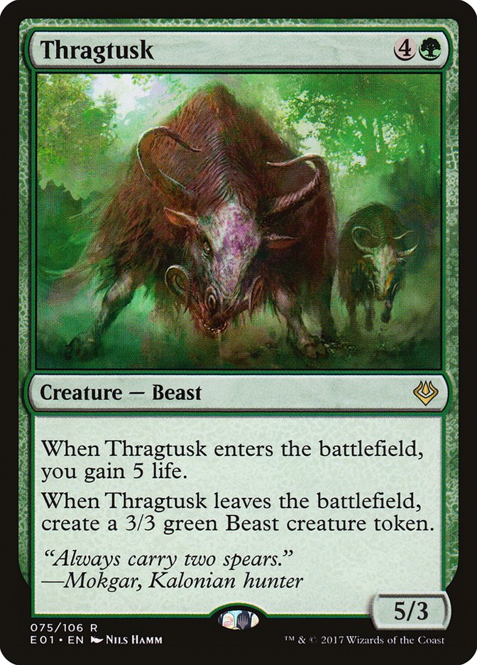 Thragtusk (75) [Archenemy: Nicol Bolas] | Odin's Place