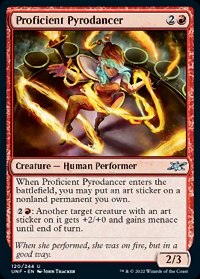 Proficient Pyrodancer [Unfinity] | Odin's Place