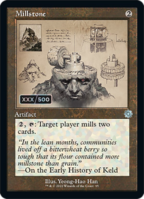 Millstone (Retro Schematic) (Serialized) [The Brothers' War Retro Artifacts] | Odin's Place