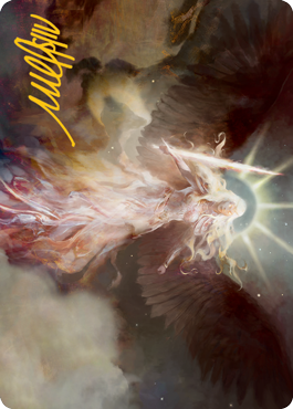 Serra's Emissary Art Card (Gold-Stamped Signature) [Modern Horizons 2 Art Series] | Odin's Place