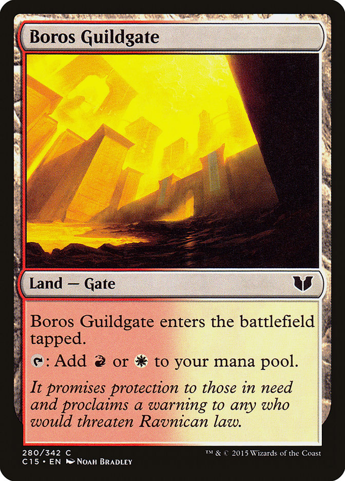 Boros Guildgate (280) [Commander 2015] | Odin's Place