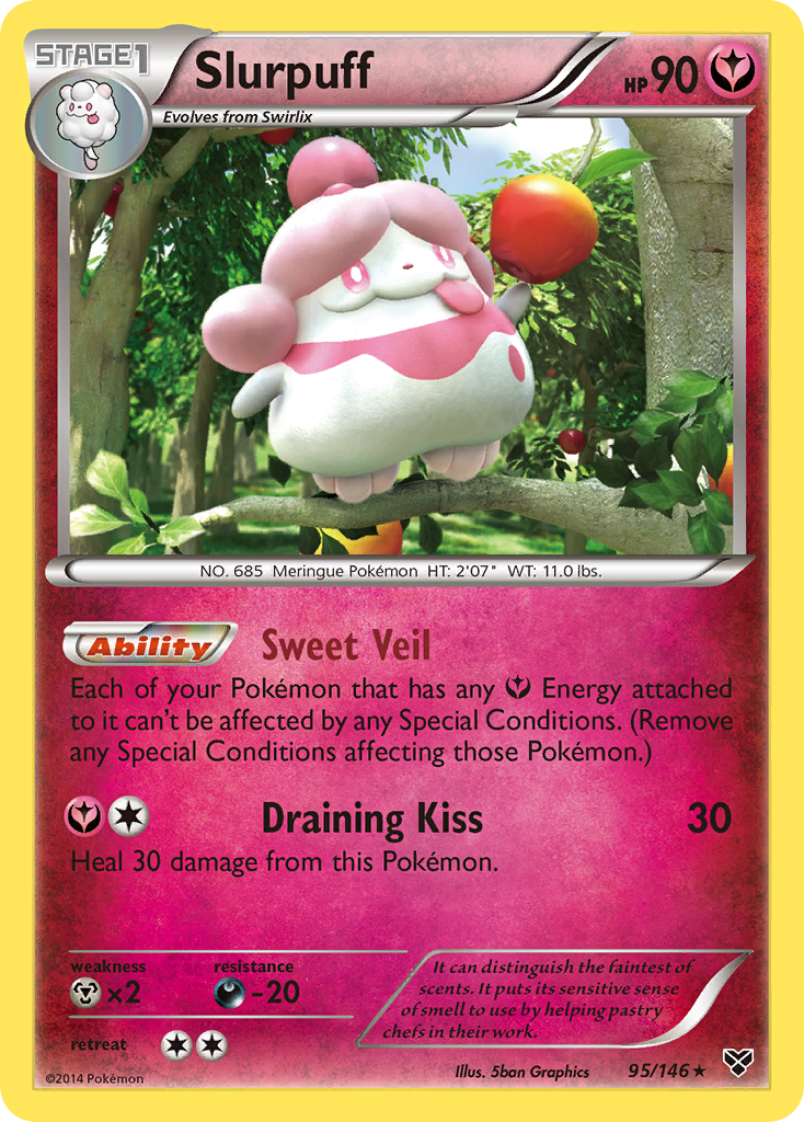 Slurpuff (95/146) [XY: Base Set] | Odin's Place