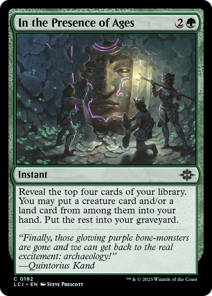 In the Presence of Ages [The Lost Caverns of Ixalan] | Odin's Place
