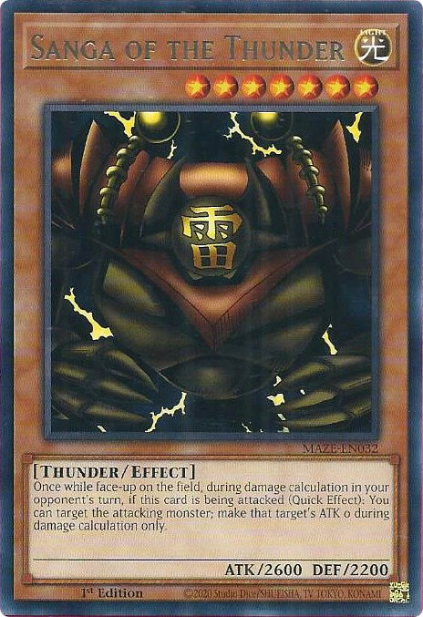 Sanga of the Thunder [MAZE-EN032] Rare | Odin's Place