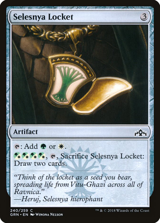 Selesnya Locket (240) [Guilds of Ravnica] | Odin's Place