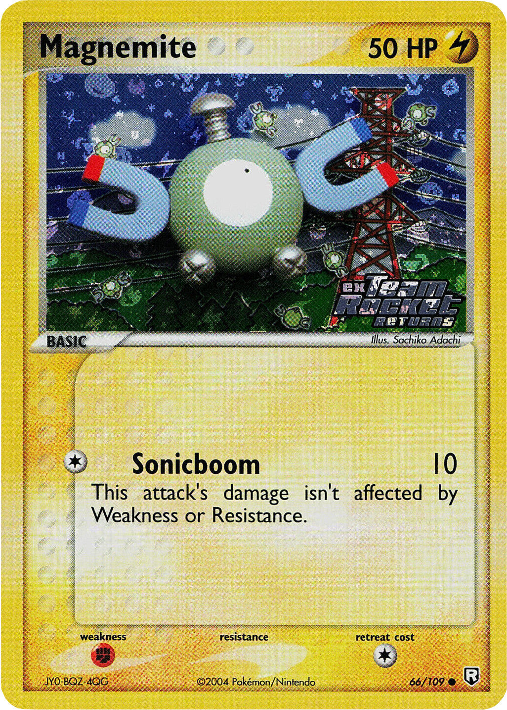 Magnemite (66/109) (Stamped) [EX: Team Rocket Returns] | Odin's Place