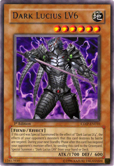 Dark Lucius LV6 [CDIP-EN010] Rare | Odin's Place