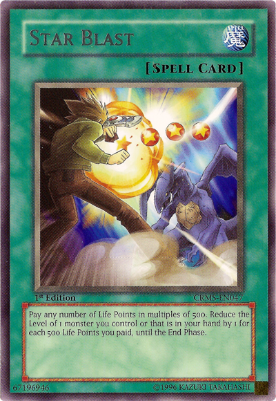 Star Blast [CRMS-EN047] Rare | Odin's Place