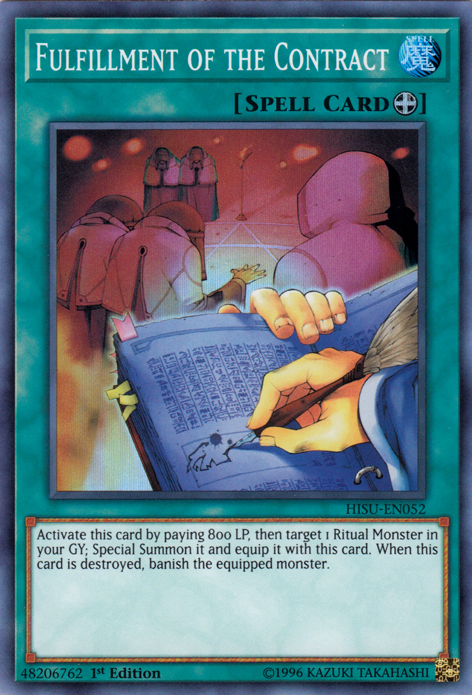 Fulfillment of the Contract [HISU-EN052] Super Rare | Odin's Place