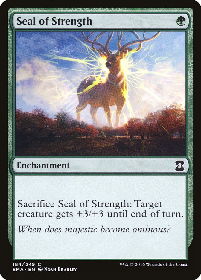 Seal of Strength (184) [Eternal Masters] | Odin's Place