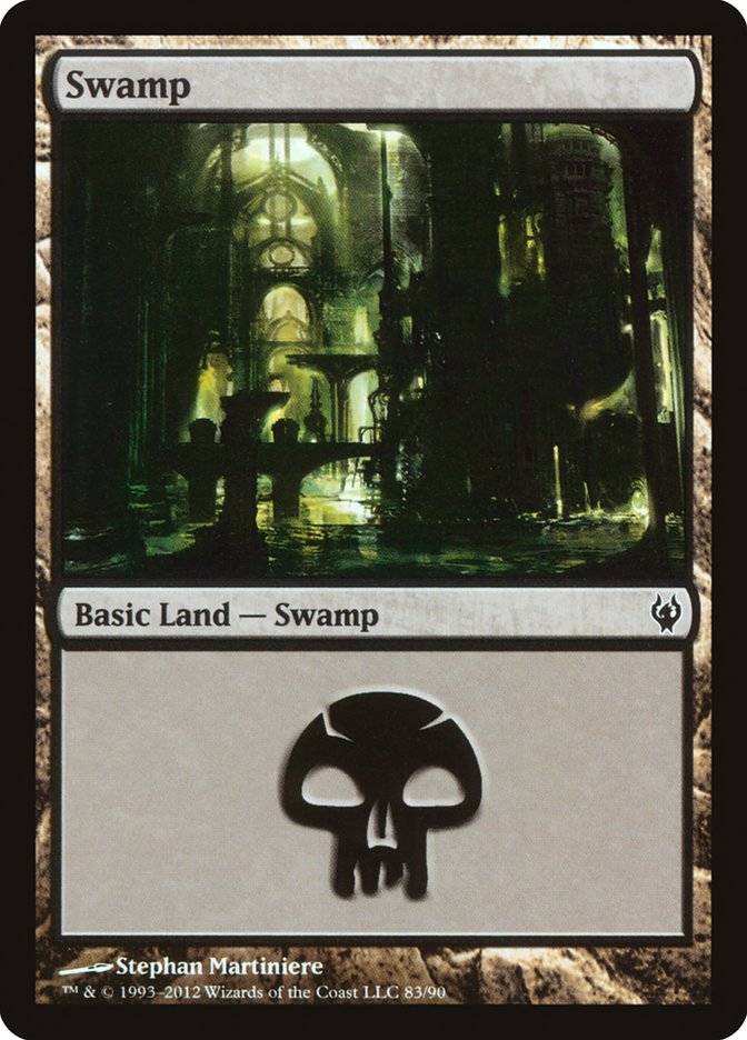 Swamp (83) [Duel Decks: Izzet vs. Golgari] | Odin's Place