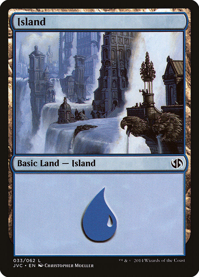Island (33) [Duel Decks Anthology] | Odin's Place