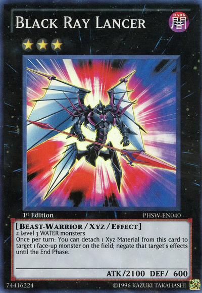 Black Ray Lancer [PHSW-EN040] Super Rare | Odin's Place