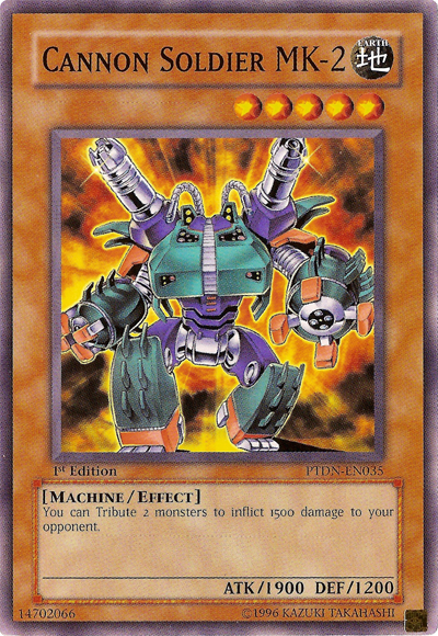 Cannon Soldier MK-2 [PTDN-EN035] Common | Odin's Place