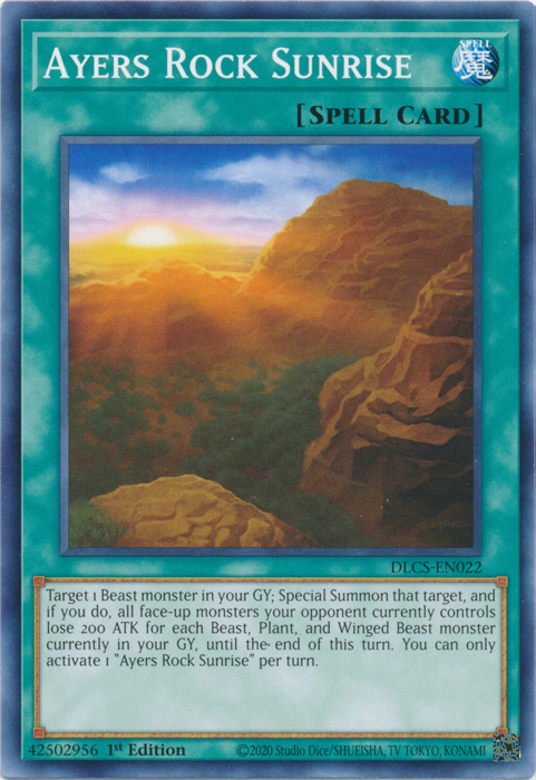 Ayers Rock Sunrise [DLCS-EN022] Common | Odin's Place