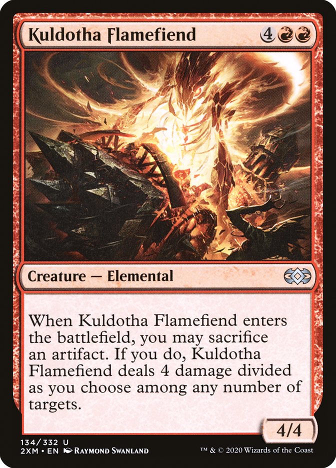 Kuldotha Flamefiend [Double Masters] | Odin's Place