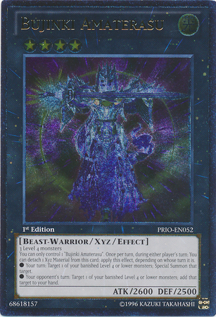Bujinki Amaterasu [PRIO-EN052] Ultimate Rare | Odin's Place