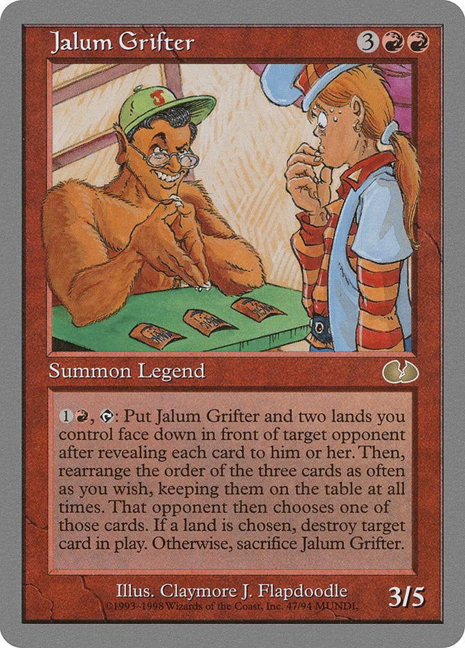 Jalum Grifter (47) [Unglued] | Odin's Place