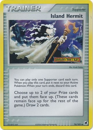 Island Hermit (76/101) (Stamped) [EX: Dragon Frontiers] | Odin's Place