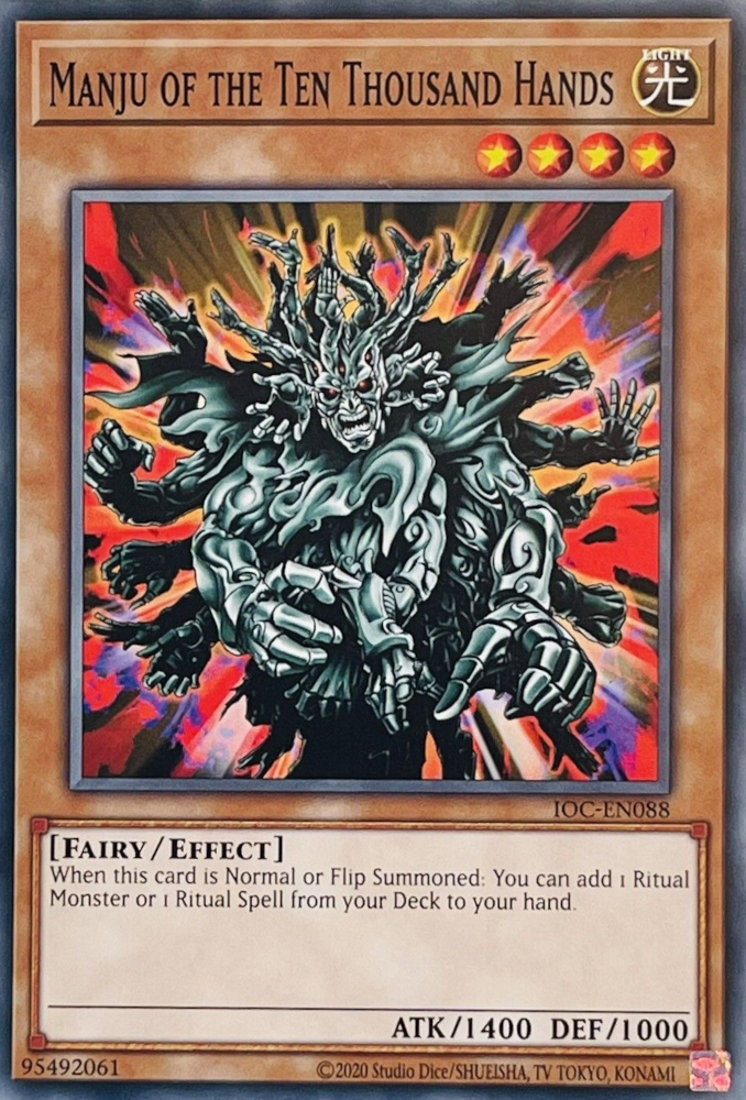 Manju of the Ten Thousand Hands (25th Anniversary) [IOC-EN088] Common | Odin's Place